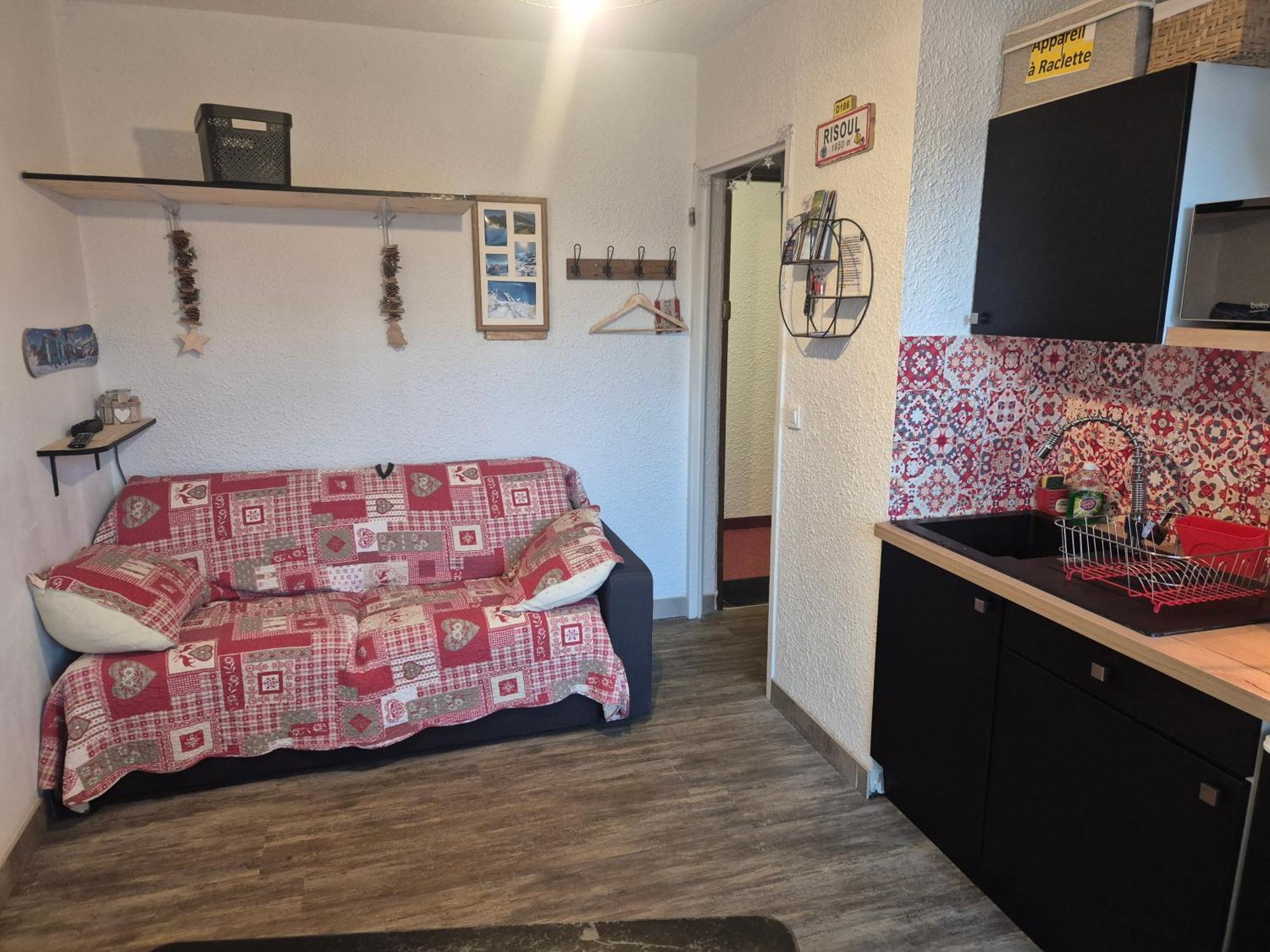 Appartement Centre Station Risoul 1850 Pied Des Pistes Le Villaret 2 Exterior foto